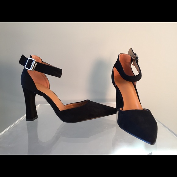 Black Suede Heels - Picture 7 of 14